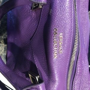 COPY - Versace  purple satchel bag